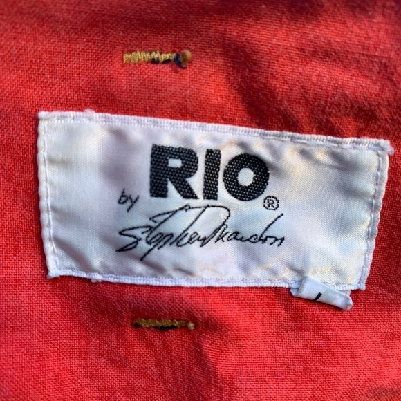 Vintage Rio Stephen Mardon High Waisted Pleated Jeans Size 32 Medium Wash - Picture 6 of 13